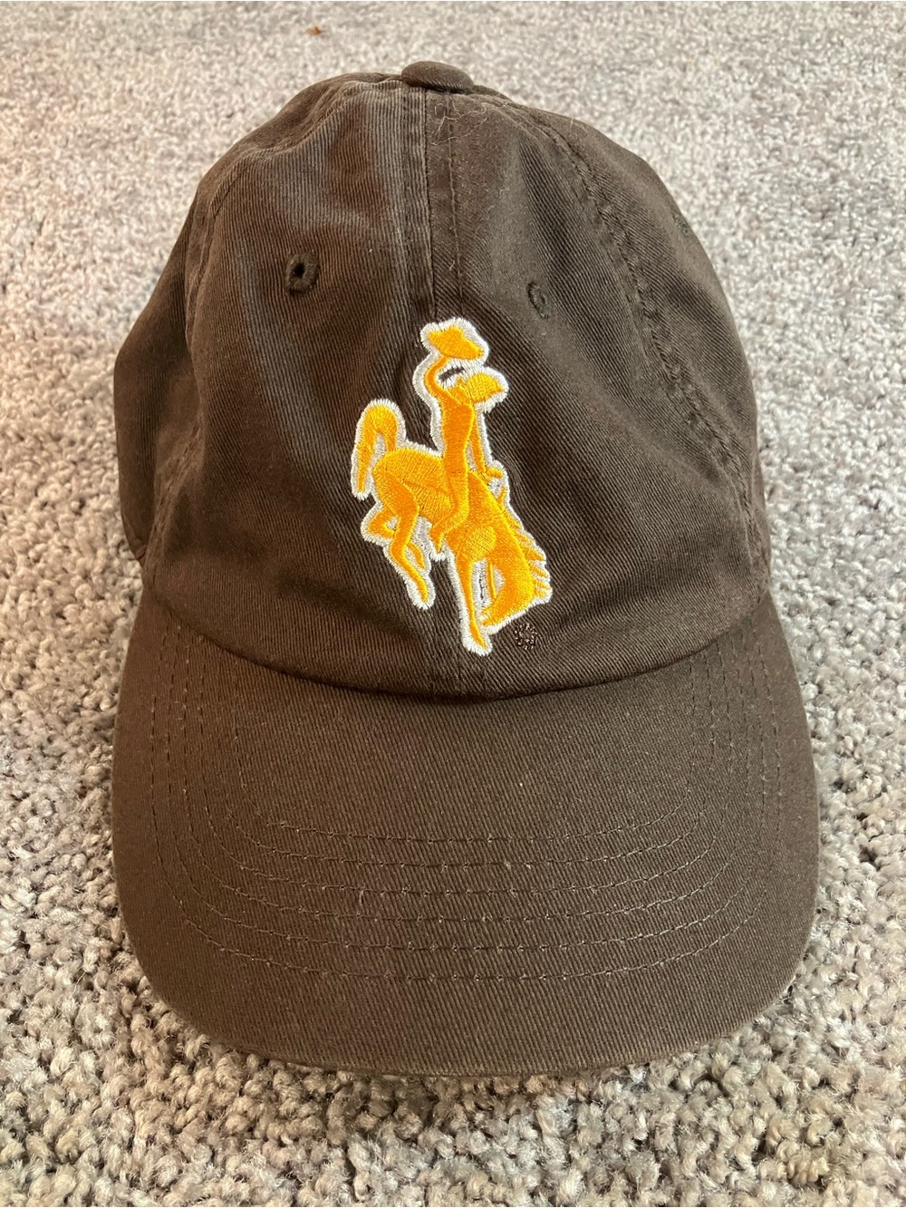 Wyoming Cowboys Captivating Headgear Brown Cap Hat-One Size